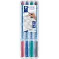 Lumocolor Marker, Dryerase, LumoClear, 4PK STD305FWP41